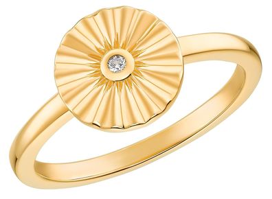 s. Oliver Schmuck Damenring Silber vergoldet 2031430