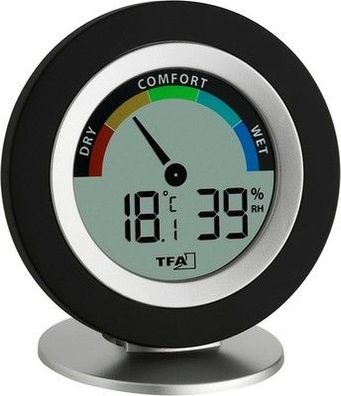 TFA Dostmann Thermo-Hygrometer digital Cosy, 30.5019.01, Innen, Temperatur