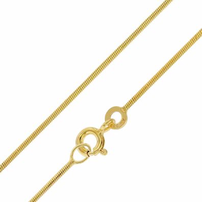 trendor Schmuck Feine Schlangenkette Gold 333/8K Breite 0,9 mm 51860