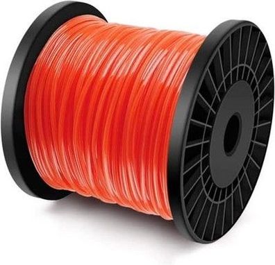 Forever Speed Rasentrimmer Faden Trimmerfaden Rasen - 2,8 mm x 100 Meter Rot