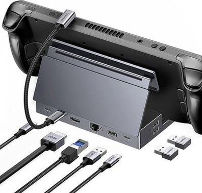 UGREEN Steam Deck Dock 9-in-1 Dockingstation 4K@60Hz HDMI 10Gbps USB Ports
