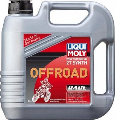 LIQUI MOLY Motorbike 2T Synth Offroad Race | 4 L | Motorrad 2-Takt-Öl
