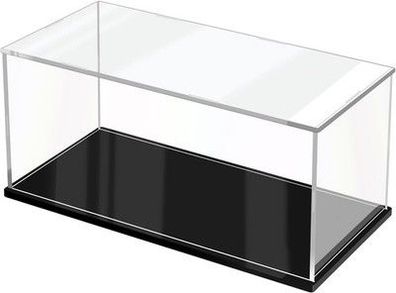Jujomat Acryl Vitrine Schaukasten Vitrine Box Klare Display - 45 x 20 x 20 cm