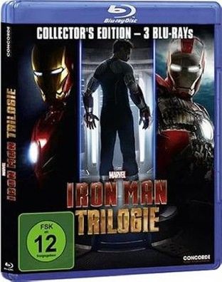 Iron Man - Trilogie [Blu-ray] [Collector's Edition] Action, Fantasy, Spielfilm