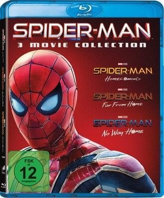 Spider-Man: Homecoming, Far From Home, No Way Home (3 Blu-rays) Unterhaltung