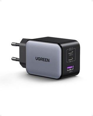 UGREEN Nexode X 65W USB-C Ladegerät Mini PD Netzteil 3-Port GaN Schnellladegerät