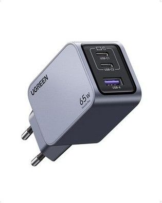 UGREEN Nexode Pro USB C Ladegerät 65W GaN Charger Mini USB C Netzteil 3-Port
