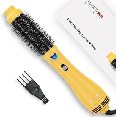 One-Step Warmluftbürste Föhnbürste, PARWIN PRO BEAUTY Rundbürstenföhn, 1000 Watt