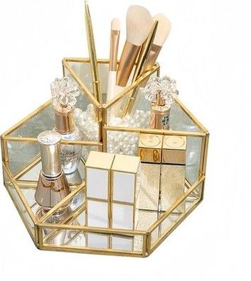 Slheqing Kosmetik Organizer Makeup Pinselhalter Aufbewahrung für Schreibtitsch
