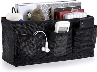 Ignpion Net Nachttisch-Hängeaufbewahrung Betttaschen Körbe Schlafsaal Bett