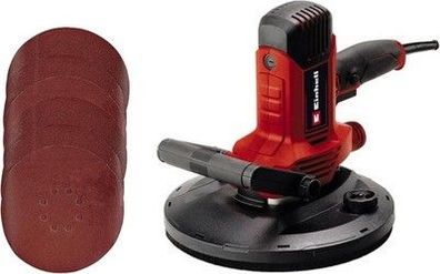 Einhell Trockenbau-Schleifer TC-DWS 225 (1220 W, Schleifteller mit Bürstenkranz)