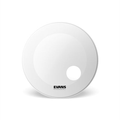 Evans EQ3 Resonant 20'' White Coated