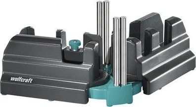 Wolfcraft Schmiege & Schneidlade 2-in-1 Gehrungslade aus Stahl, bis zu 100mm