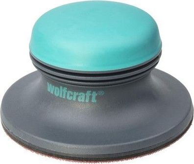 Wolfcraft Flächenschleifer I 5894000 I mit Klettgewebe - Ø 125 mm - Schleifer