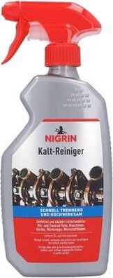 NIGRIN Kaltreiniger, Pumpzerstäuber, schnell trennend und hochwirksam, 500 ml