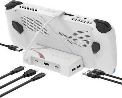 Sabrent Dockingstation für Asus Rog Ally, 6-in-1 Dock mit HDMI 4K@60Hz, USB-C