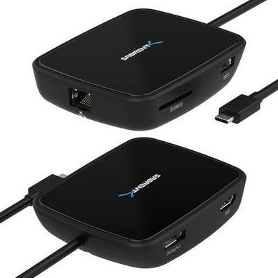 Sabrent USB C Docking Station, USB-C Adapter 3.2 Hub, 5 IN 1 Thunderbolt 3 40Gb