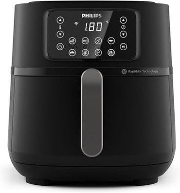 Philips Airfryer 5000 Connected Series, 16 Arten Zubereitung, 7,2 L (HD9285/90)