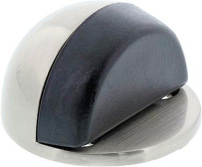 Burg-Wächter Design-Türstopper, Bodenmontage, TSB 2140 Ni SB, Edelstahl-Optik