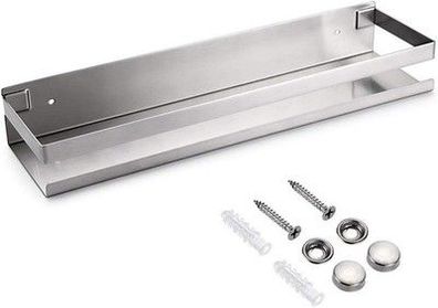 Sumnacon Duschablage Duschkorb Badregal rostfreier Edelstahl Regal (Silber 40cm)