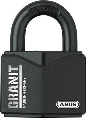 ABUS Granit Vorhängeschloss 37/55 für den Außeneinsatz - Schlüssel mit LED-Licht
