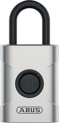 ABUS smart Vorhängeschloss EVEROX One schlüsselloses Öffnen auf Knopfdruck, 45mm