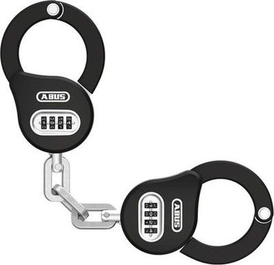 ABUS Handschellen-Schloss Chain Claw 10 – Fahrradschloss - 47 cm lang, schwarz