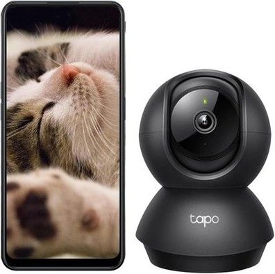 Tapo TP-Link C211 WLAN IP Kamera Überwachungs-Kamera (Linsenschwenkung)