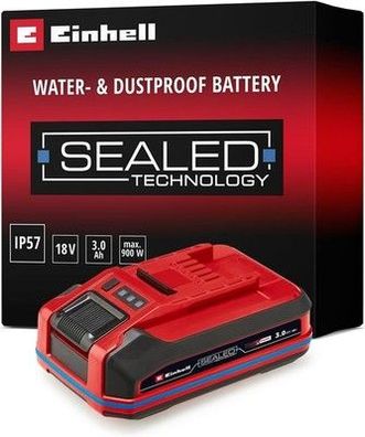 Original Einhell 18V 3,0 Ah Sealed Power X-Change Plus (IP57, ohne Ladegerät)
