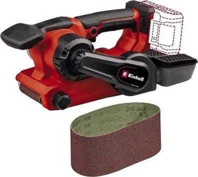 Einhell Professional Akku-Bandschleifer TP-BS 18/457, inkl. 3x P80 Schleifband
