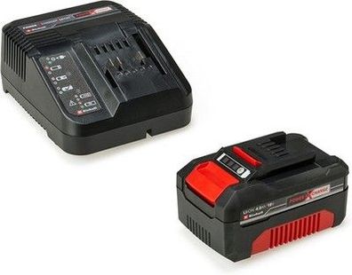 Original Einhell Starter Kit 4,0 Ah Akku & Ladegerät Power X-Change, Li-Ion, 18V