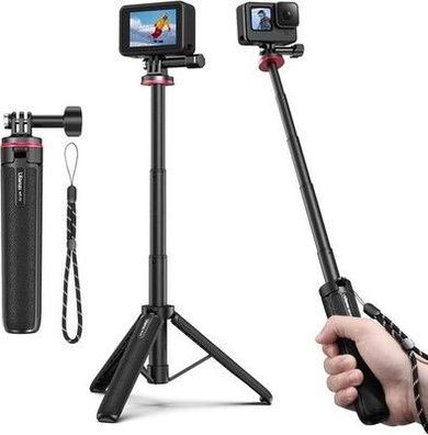 51CM Mini Stativ für GoPro, ULANZI MT-72 Tragbar Reise Vlog Stativ Ständer