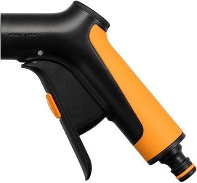 Fiskars Sprühpistolen-Griff, Stufenlos regelbarer Durchfluss, Mit Frontregler