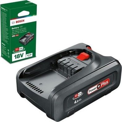 Bosch Akku 18V 4.0 Ah PowerPlus (1x Akku 18V 4.0 Ah, 18 Volt System, im Karton)