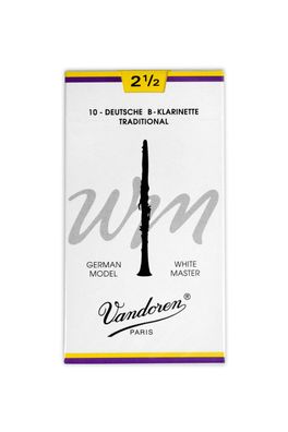 Vandoren White Master Klarinette B 2,5 - Art. 278295