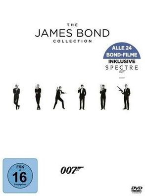 The James Bond Collection [24 DVDs] - Thriller, Film, Kino / FSK16