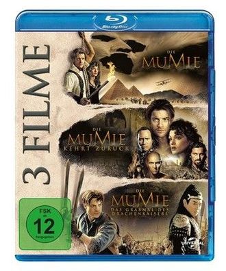 Die Mumie 1-3 (3 on 1) [Blu-ray] Action, Horror, Abenteuer - FSK12