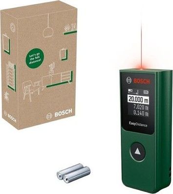 Bosch Laser-Entfernungsmesser EasyDistance 20 (Messung bis 20 m, in Karton)