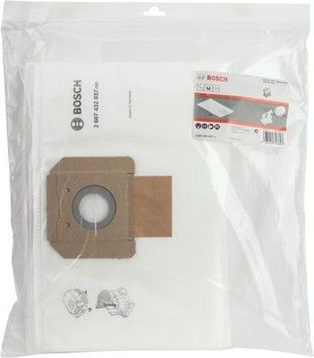 Bosch 5x Vliesfilterbeutel (Ersatzbeutel für GAS 35 L AFC/ L SFC+/M AFC)