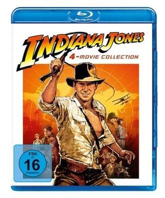 Indiana Jones – 4-Movie Collection [Blu-ray] Action, Abenteuer, Spielfilm