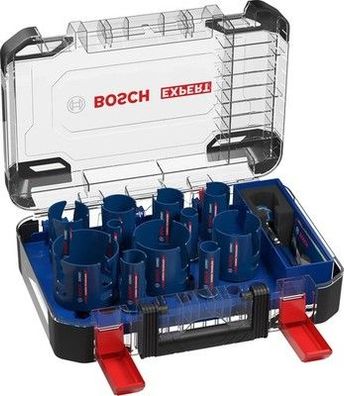 Bosch 11x EXPERT Construction Material PC Plus Universal Lochsäge-Set Ø 20-76mm