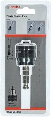 Bosch Professional 1x Power Change Plus Adapter (7/16“, Sechskant, Ø 11 mm)