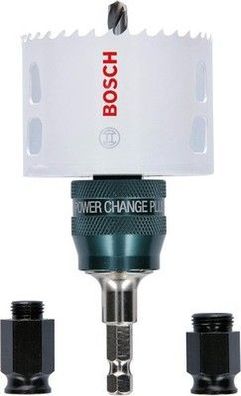 Bosch Professional Lochsäge Zubehör für Holz & Metall - Starter Kit Set (Ø 68mm)