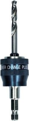 Bosch Professional 1x Power Change Plus Adapter (3/8“ Sechskant + HSS-G Bohrer)