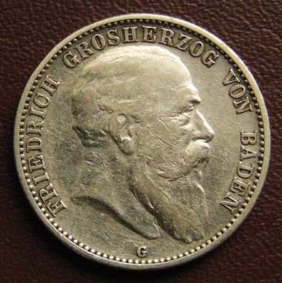 Baden. 2 Mark 1904 G