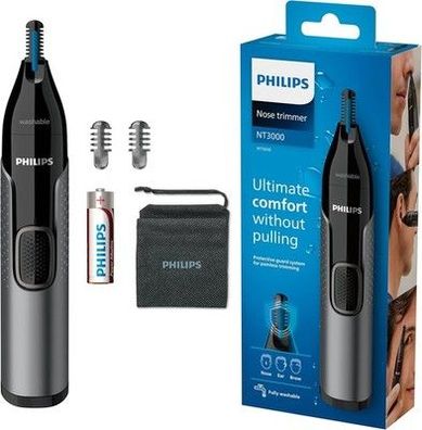 Philips Nose trimmer Series 3000 Nasenhaar-, Ohrenhaar- und Augenbrauentrimmer