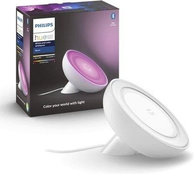Philips Hue White & Color Ambiance Bloom Tischleuchte (500 lm), dimmbar Lampe