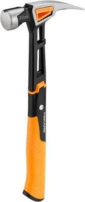 Fiskars Universalhammer IsoCore L, Einschlagen von Nägel, Länge: 34 cm, Hammer