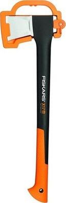 Fiskars Spaltaxt, Inklusive Klingen und Transportschutz, Länge: 60 cm, Axt