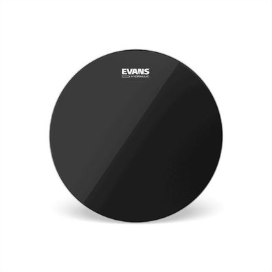 Evans Hydraulic Bassdrum Black 22''